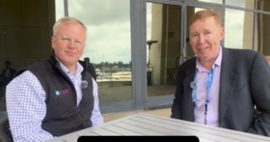 Host Mike Palmer at ASU+GSV Summit in conversation with Karl Rectanus, CEO of Really Great Reading.